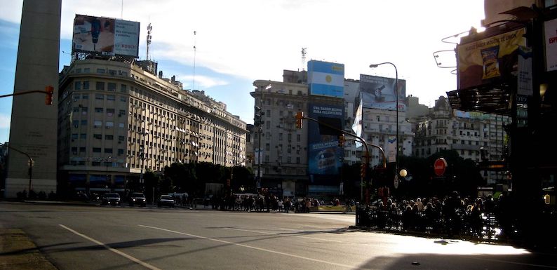 Downtown buenos aires