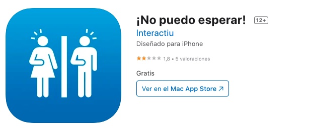 No puedo esperar, an app. No puedo esperar is not the best way to express I can't wait in Spanish. 