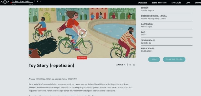 Radio Ambulante podcast can help you improve your Spanish listening